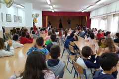 El alumnado del Colegio Cervantes celebra el Da del Flamenco